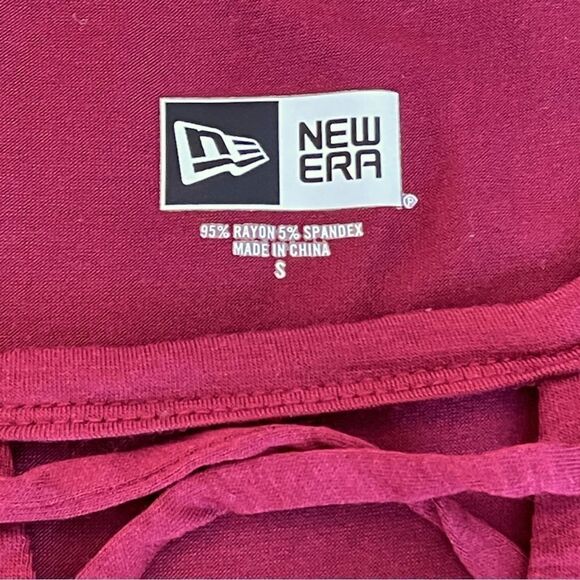 Cleveland Cavaliers New Era Women's T-Shirt Wine - Picture 4 of 8